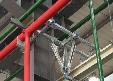 孝感市该抗震支架的整体式支吊架结构协调性好